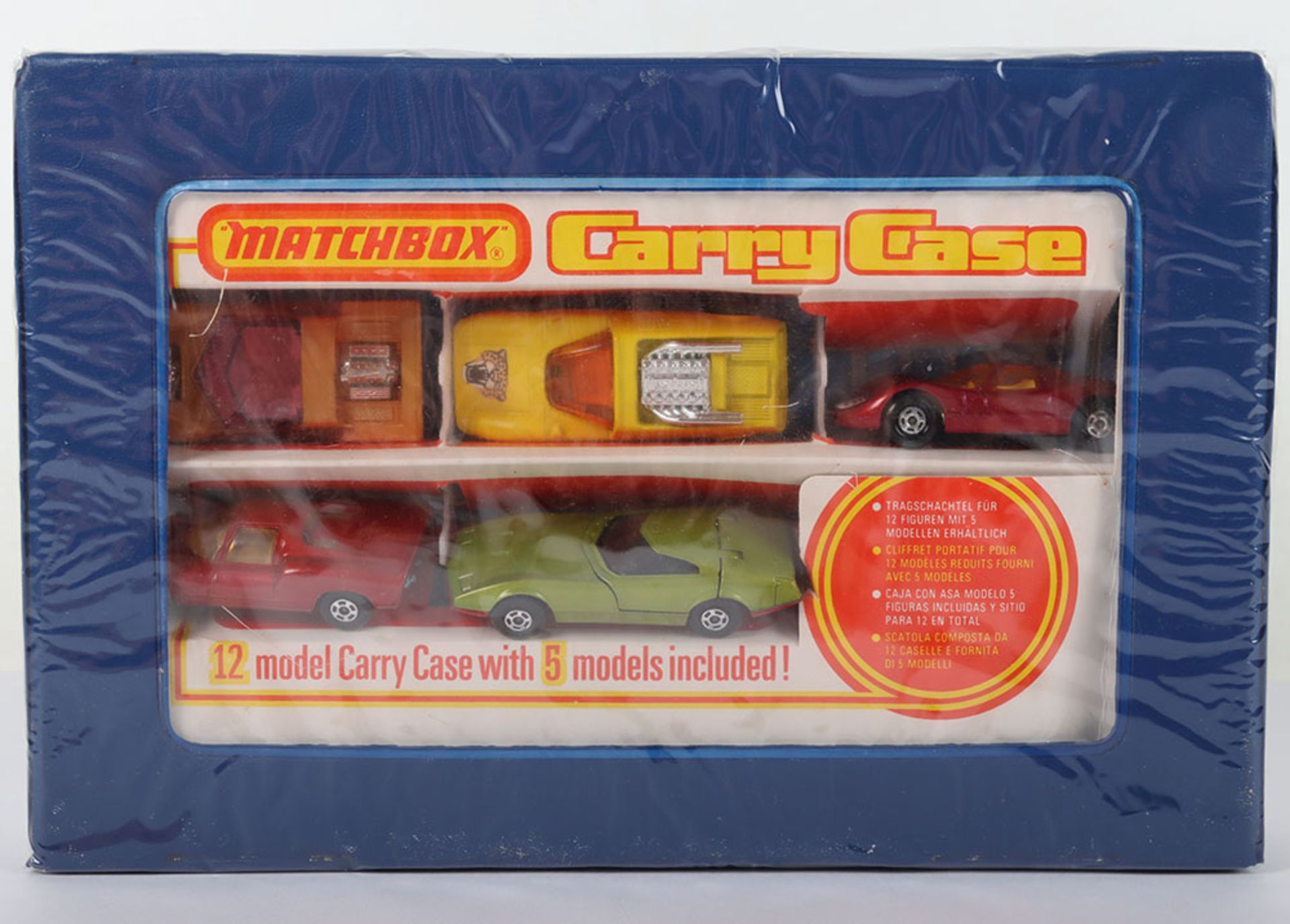 Matchbox Superfast Carry Case 5 Vehicles Included