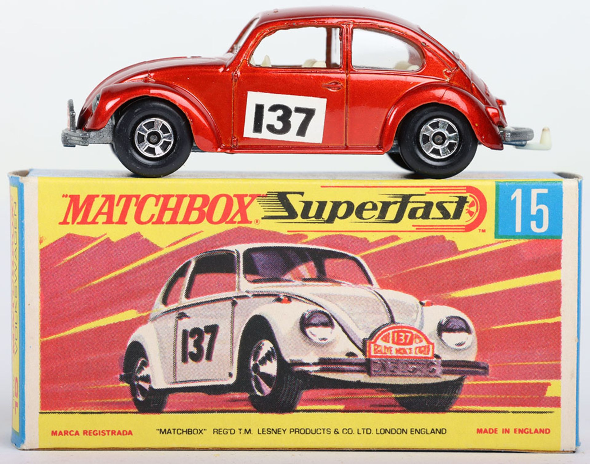 Matchbox Lesney Superfast 15d Volkswagen 1500 Saloon