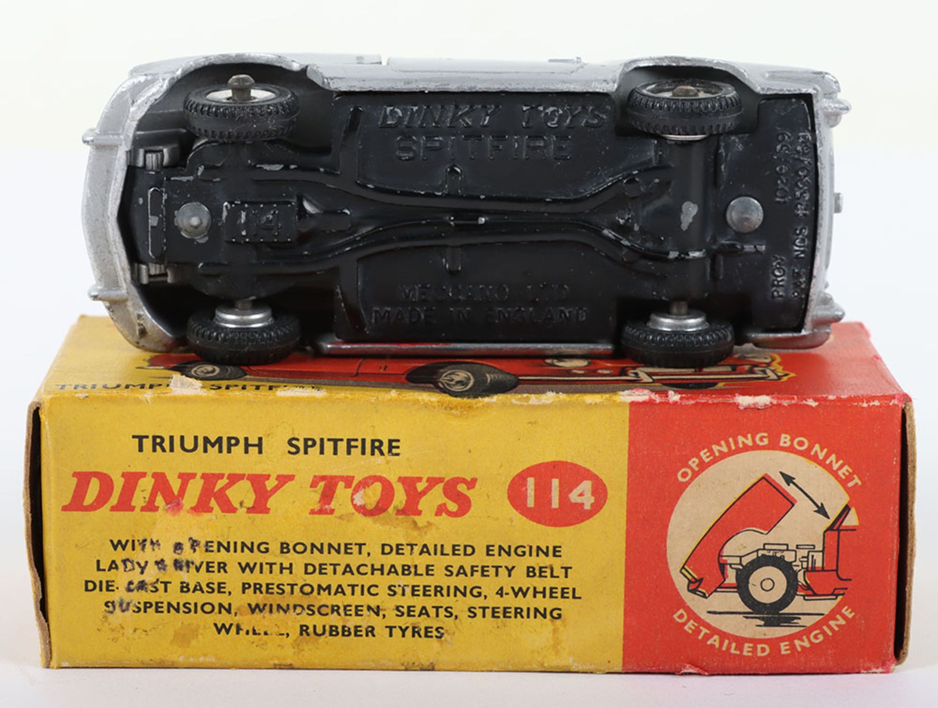 Dinky Toys 114 Triumph Spitfire Car - Image 3 of 3