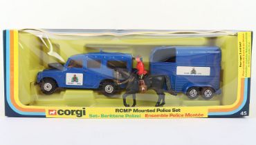 Corgi Set 45 Royal Canadian Mounted Police Land-Rover