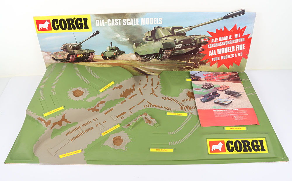 Scarce Corgi C2003 Military Shop Display Stand - Image 7 of 13