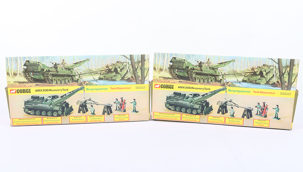 Corgi Toys Trade Pack of Two 908 AMX 30D Recovery Tanks - Image 3 of 5