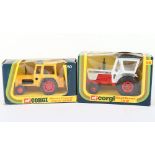 Two Boxed Corgi Tractors