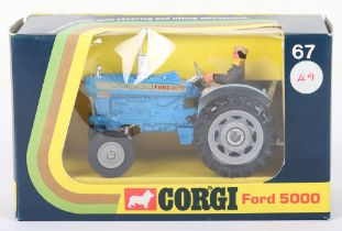 Corgi 67 Ford 5000 Super Major Tractor,