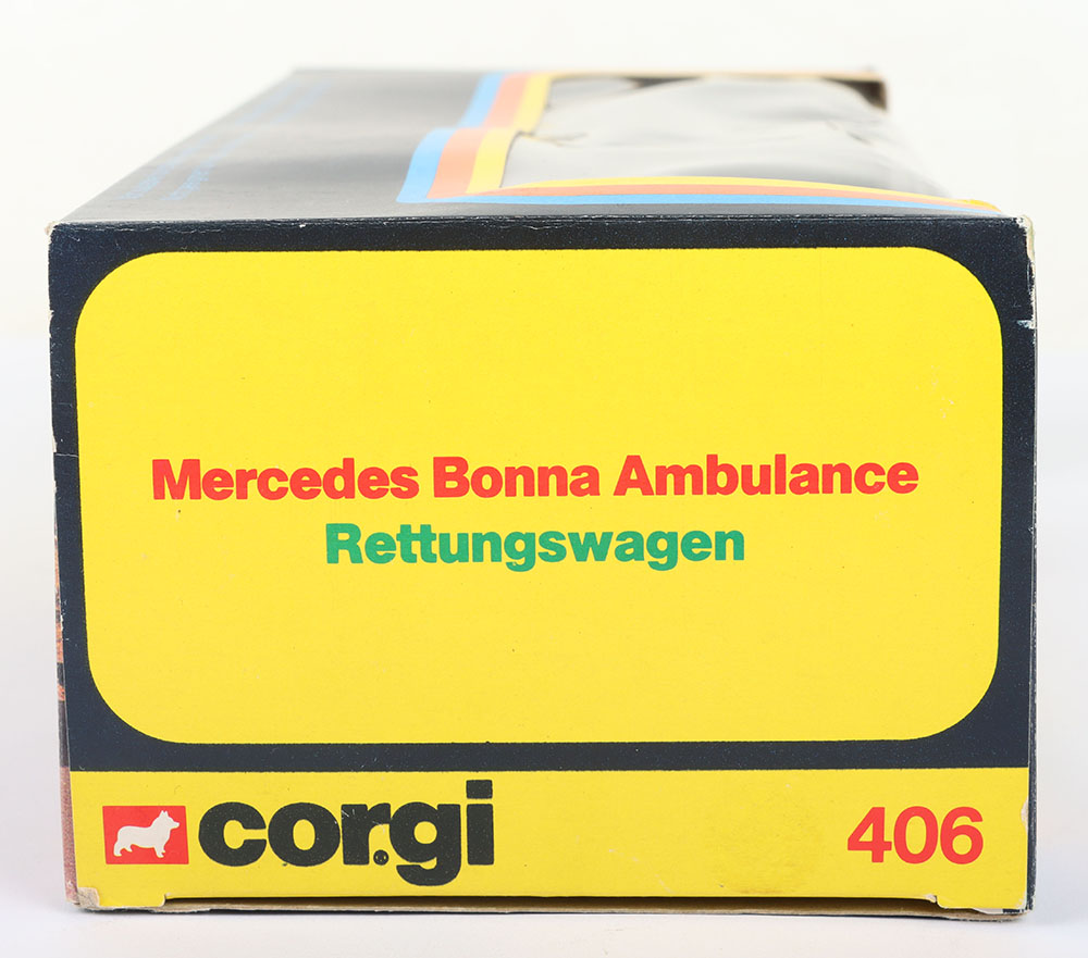 Corgi 406 Mercedes Bonna Ambulance Danish Issue - Image 2 of 6