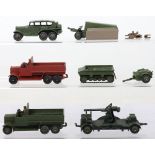 Early Dinky Toys Military Models