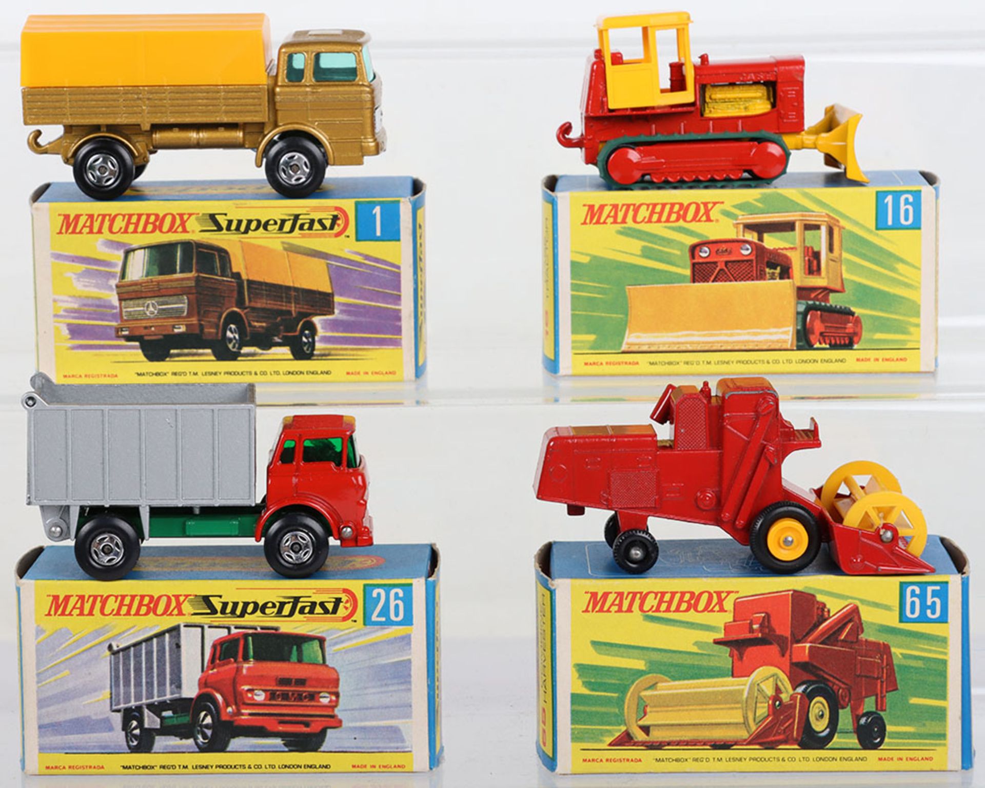 Four Boxed Matchbox Lesney Superfast Commercial Models - Image 2 of 3