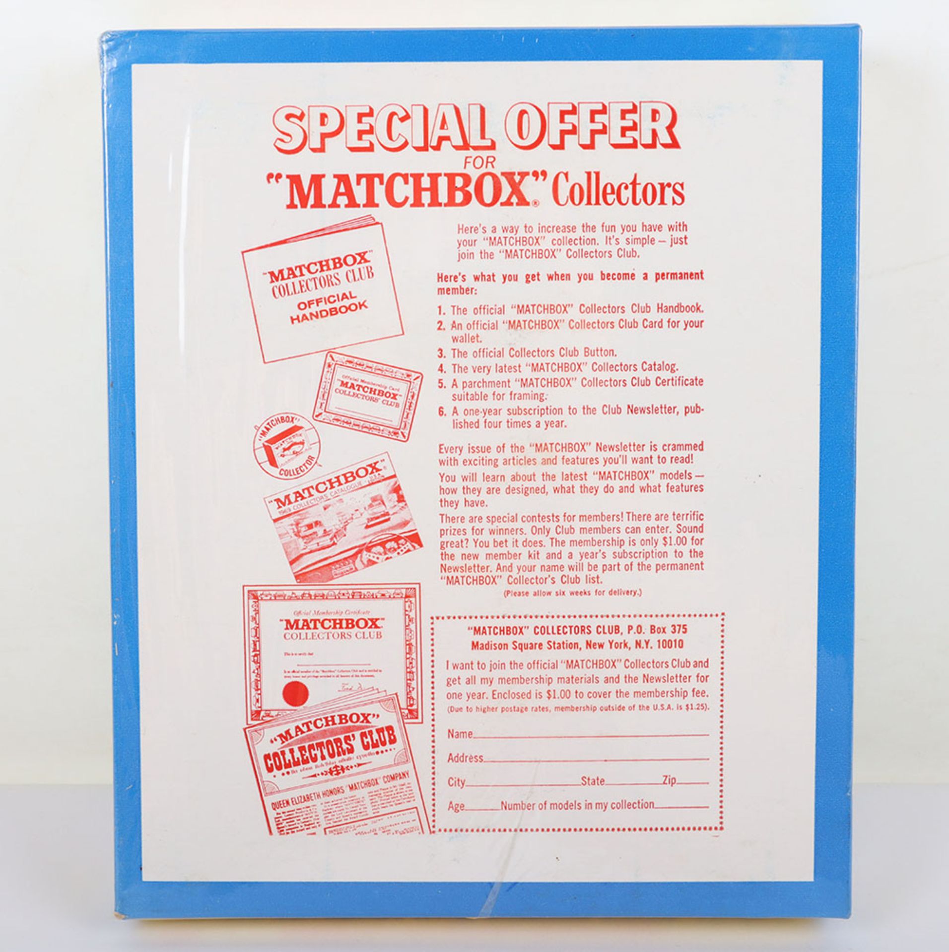 Scarce Matchbox Lesney Regular Wheels USA Issue Display Set G-35 - Image 2 of 6