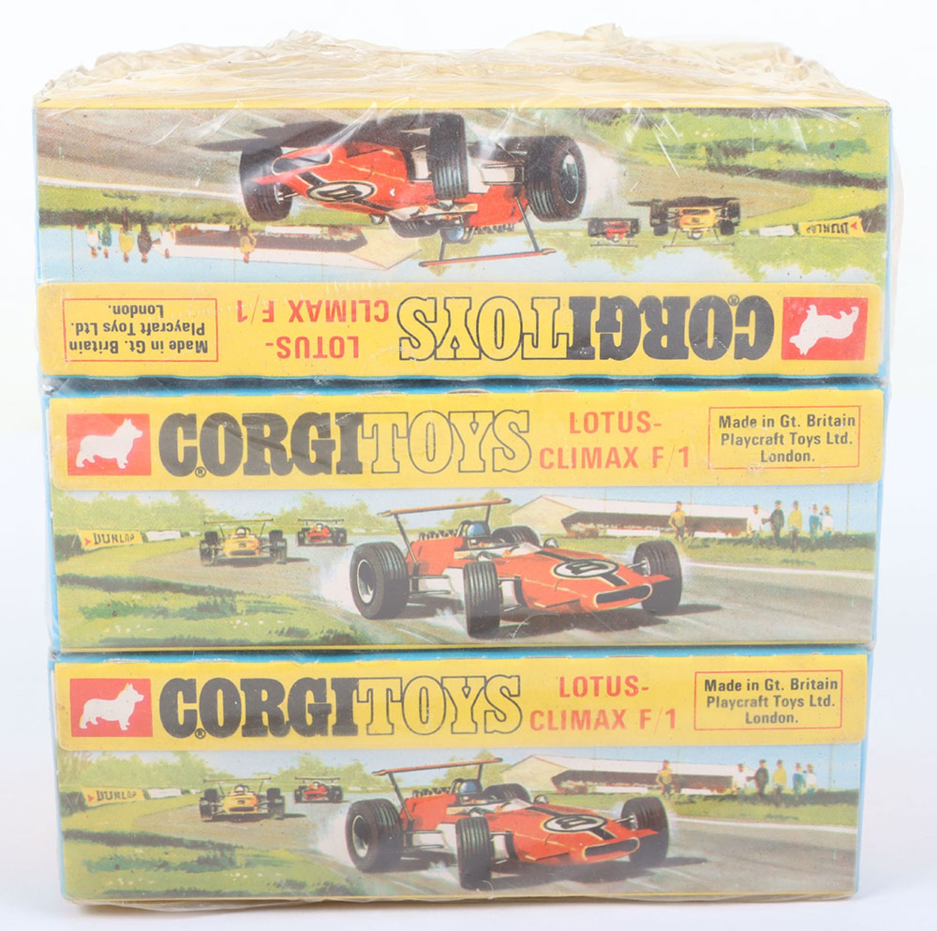 Corgi Toys Trade Pack of six 158 Lotus Climax F/1 Racing cars - Bild 5 aus 6