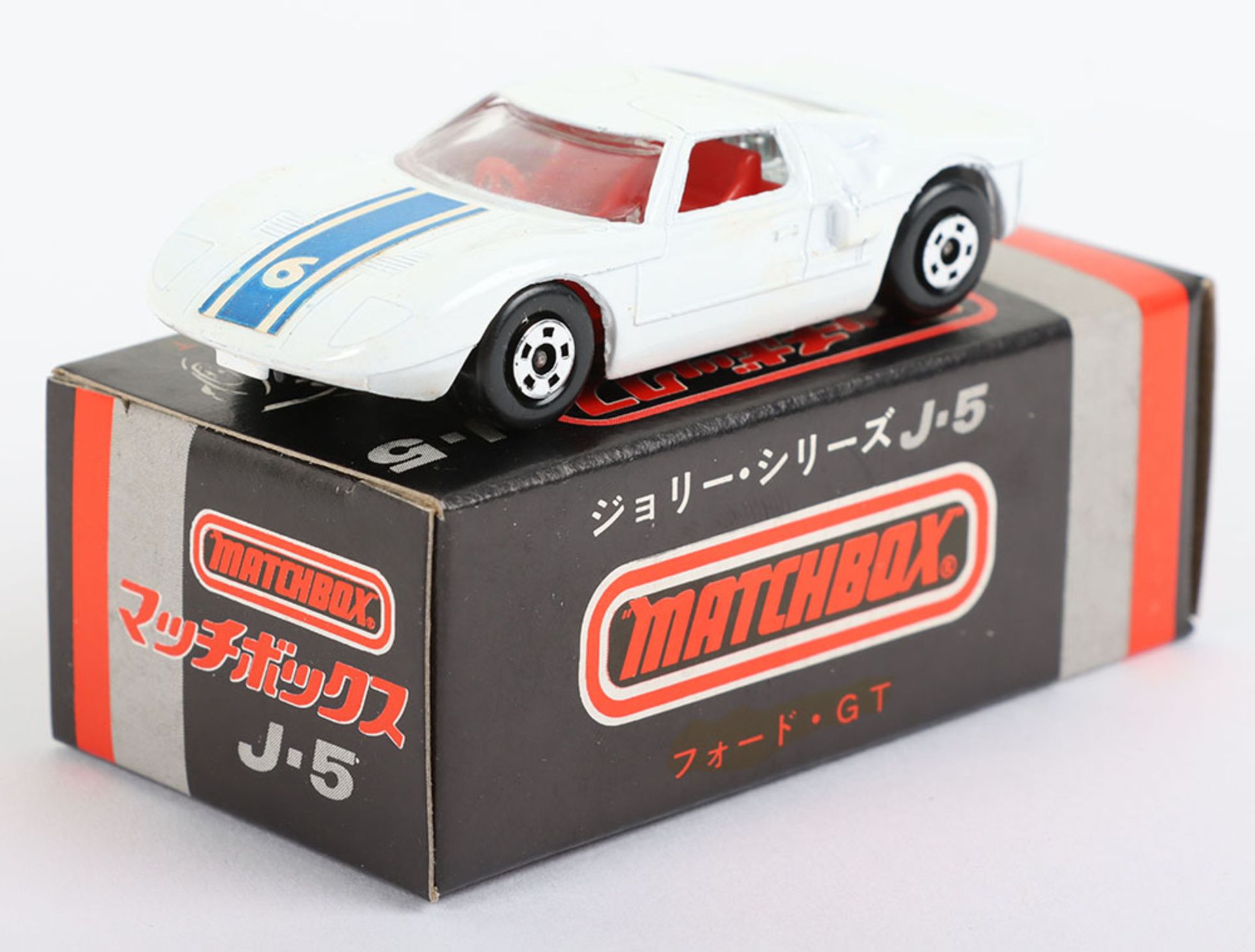 Matchbox Superfast Trade Box of six Japanese J-5 Ford GT - Image 2 of 5