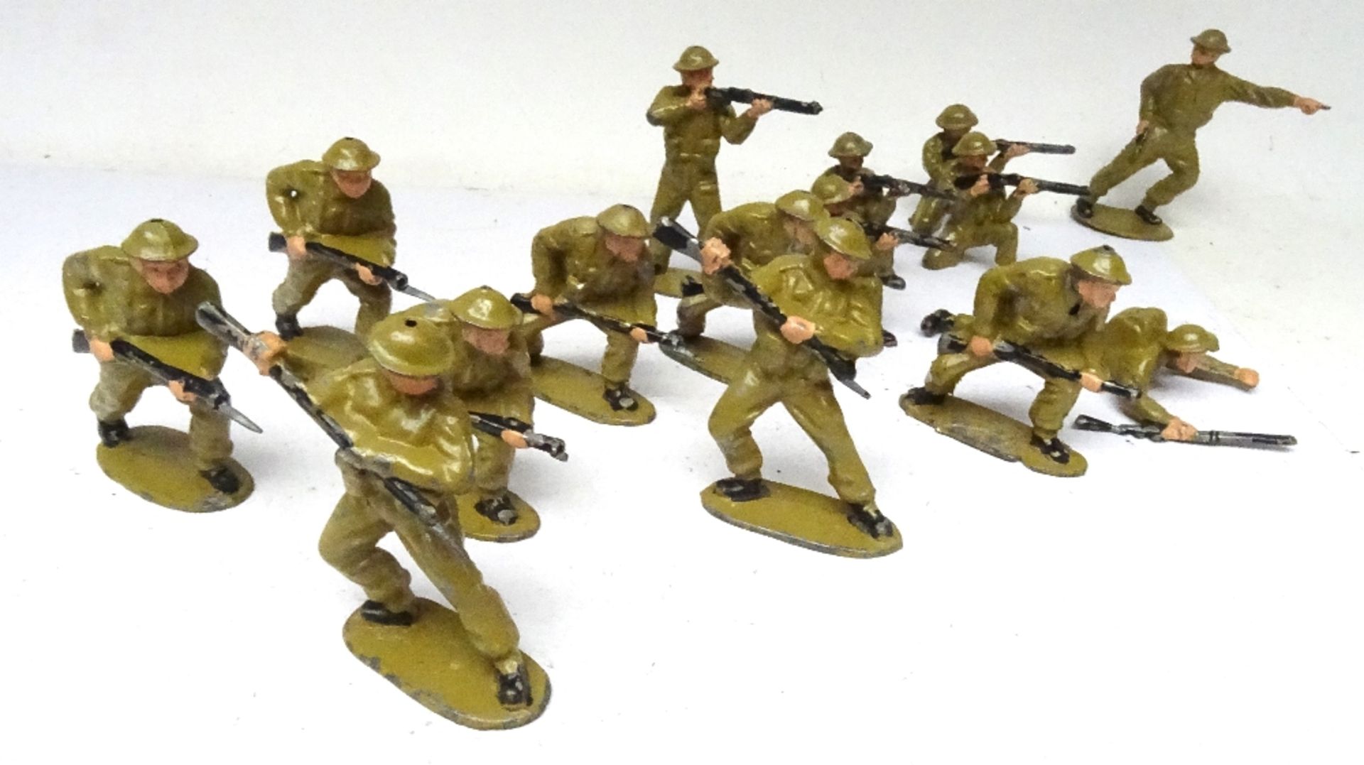 Timpo British WWII Infantry - Image 2 of 6