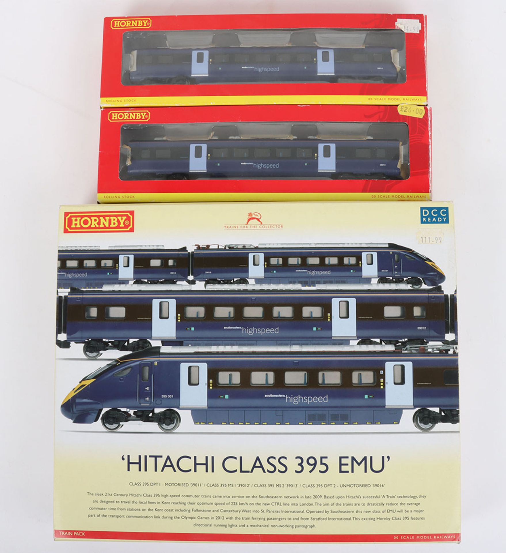 Hornby R2821 Hitachi class 395 EMU set,
