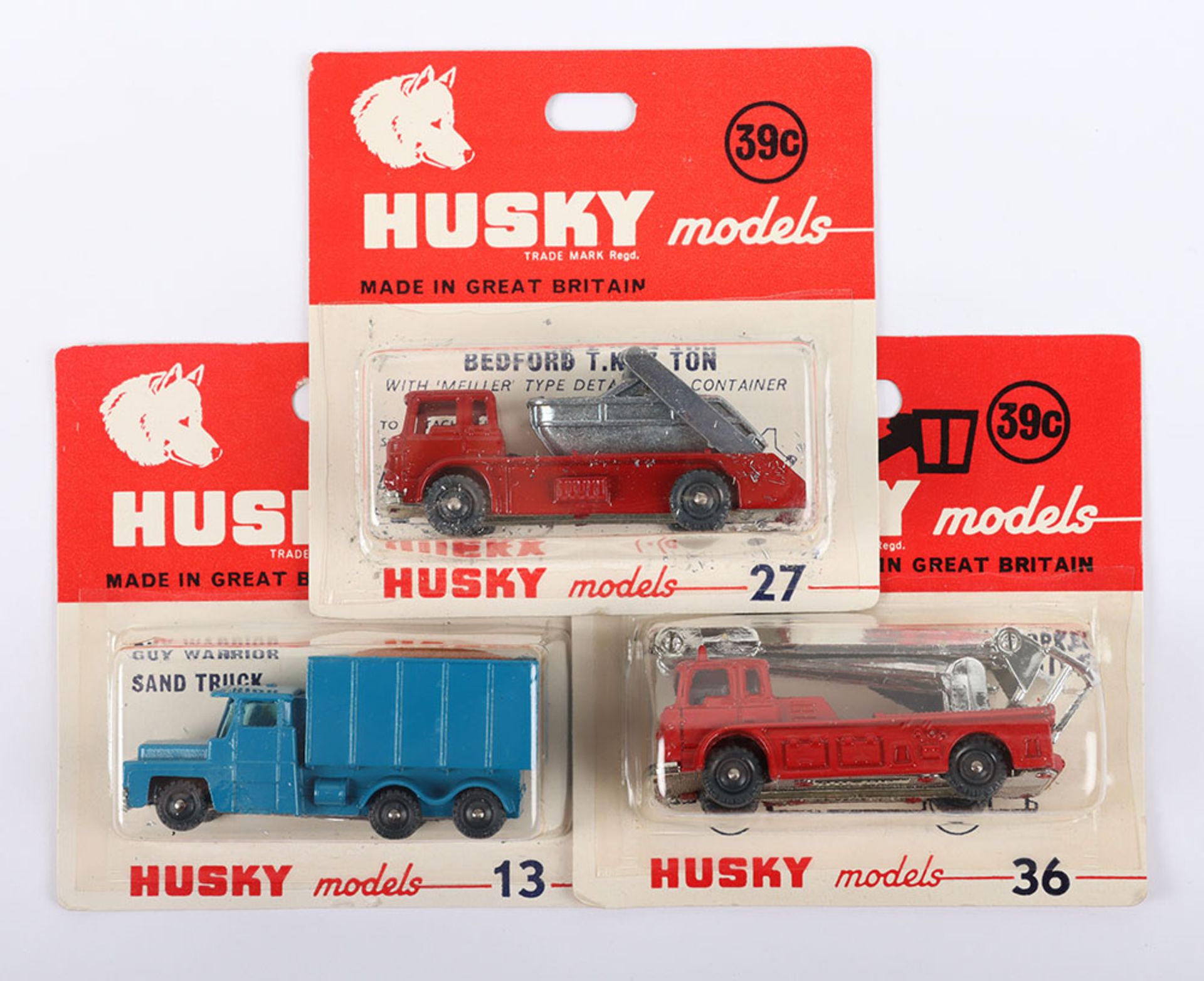Three Carded Commercial Husky Models
