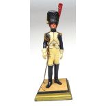 Georges Fouillé figurine Officer of the Imperial Guard Grenadiers