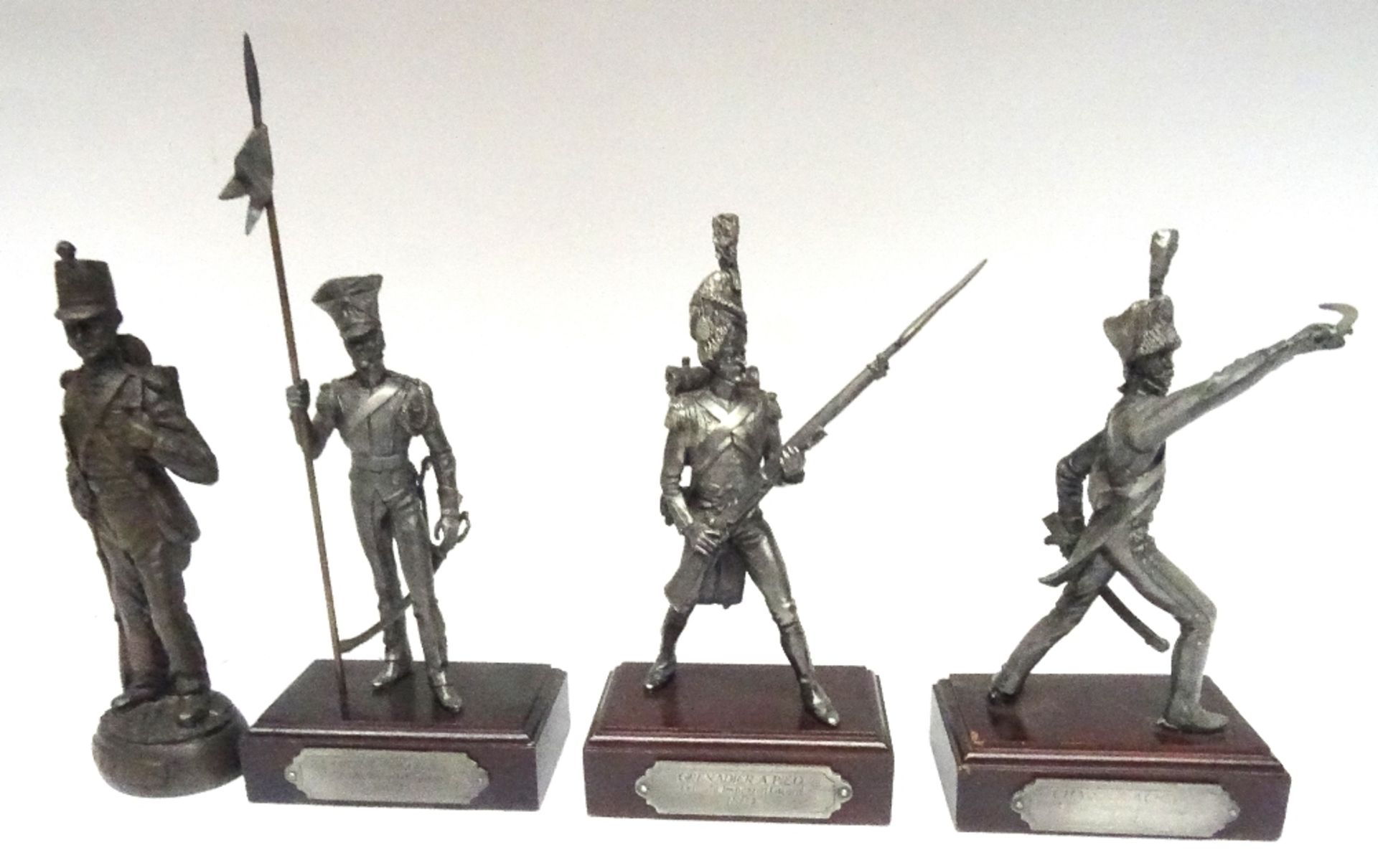 Three 110mm size pewter Napoleonic Models by R.Cameron - Bild 2 aus 4