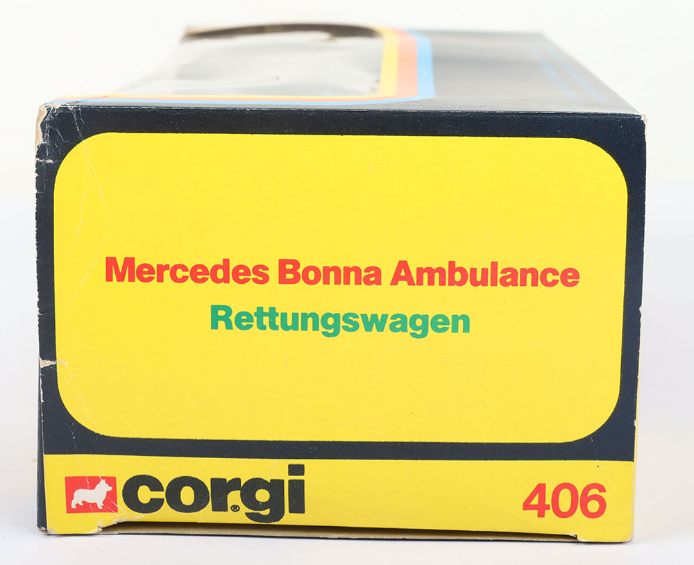 Corgi 406 Mercedes Bonna Ambulance Danish Issue - Image 4 of 6