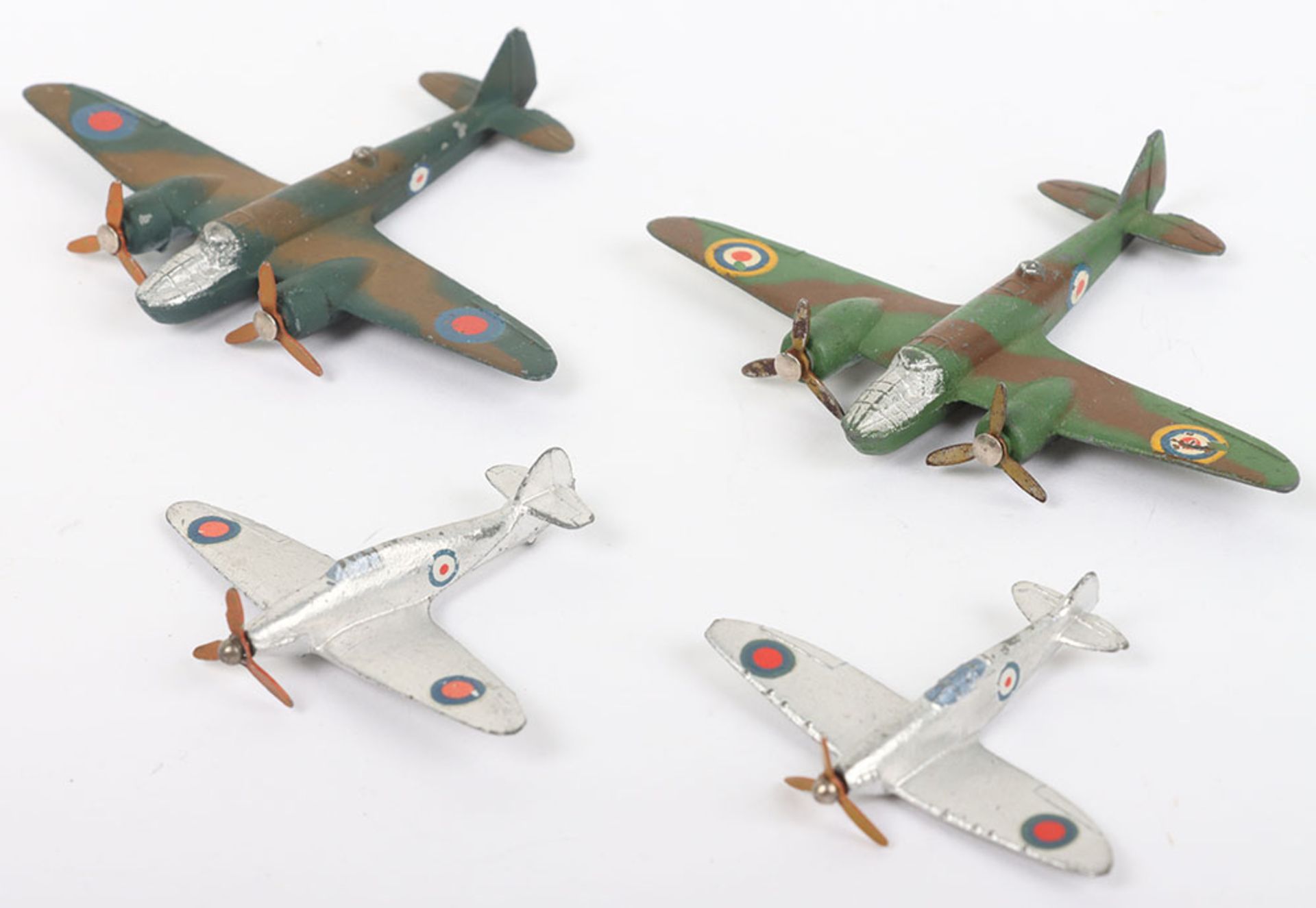 Four Dinky Toys Aircraft,