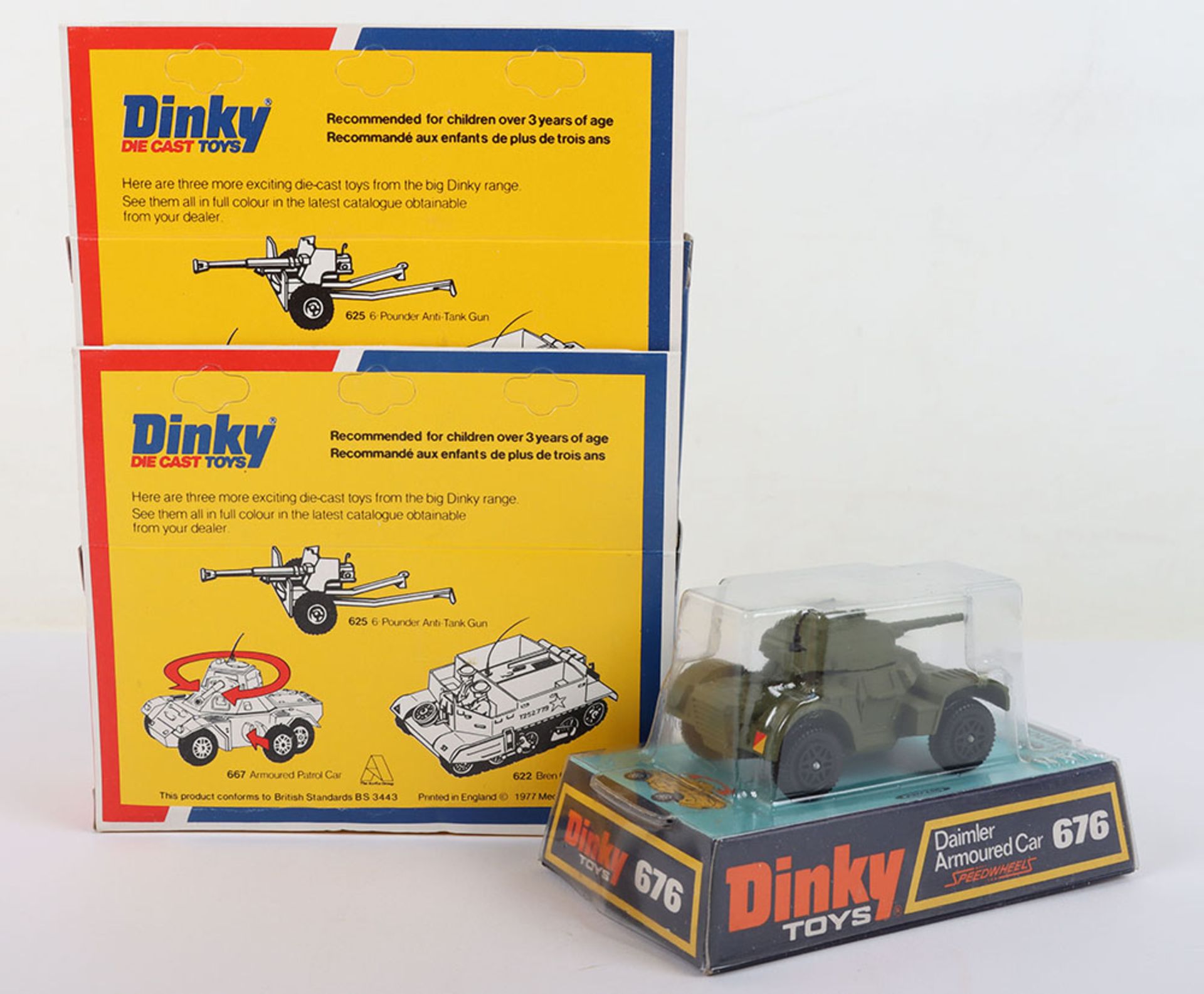 Two Dinky Toys 612 Commando Jeeps - Image 2 of 4