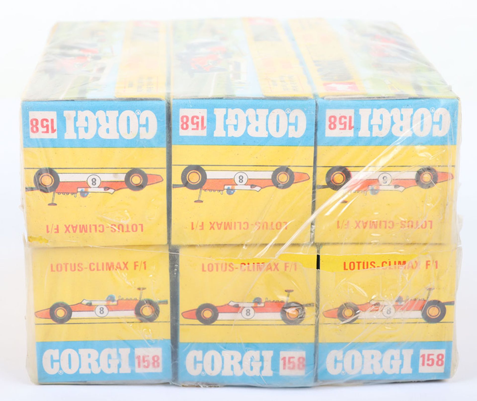 Corgi Toys Trade Pack of six 158 Lotus Climax F/1 Racing cars - Bild 3 aus 6