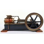 A good single cylinder horizontal steam engine