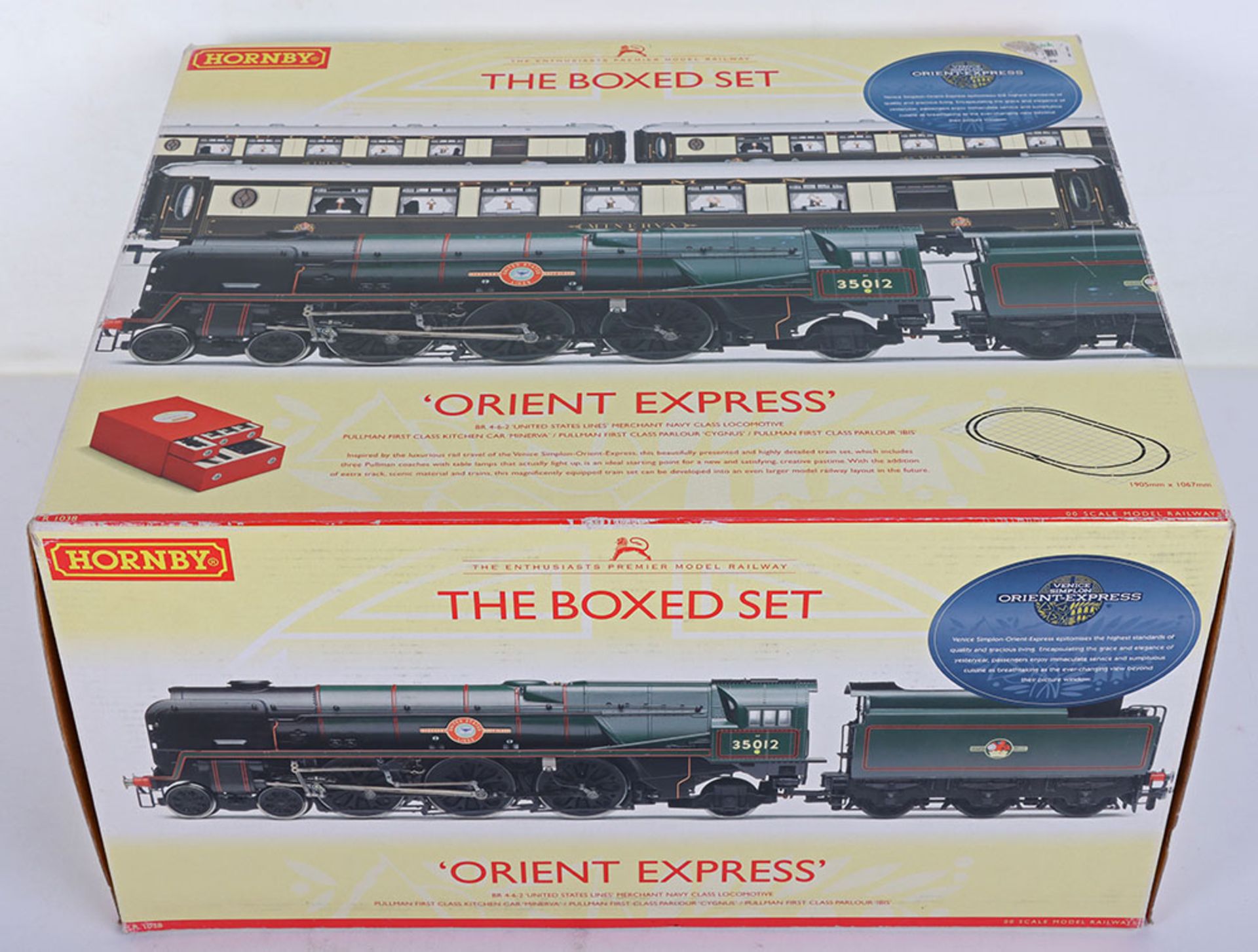 Boxed Hornby R1038 00 gauge Orient Express set - Bild 2 aus 3