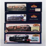 Four boxed Bachmann Branch-Line locomotives