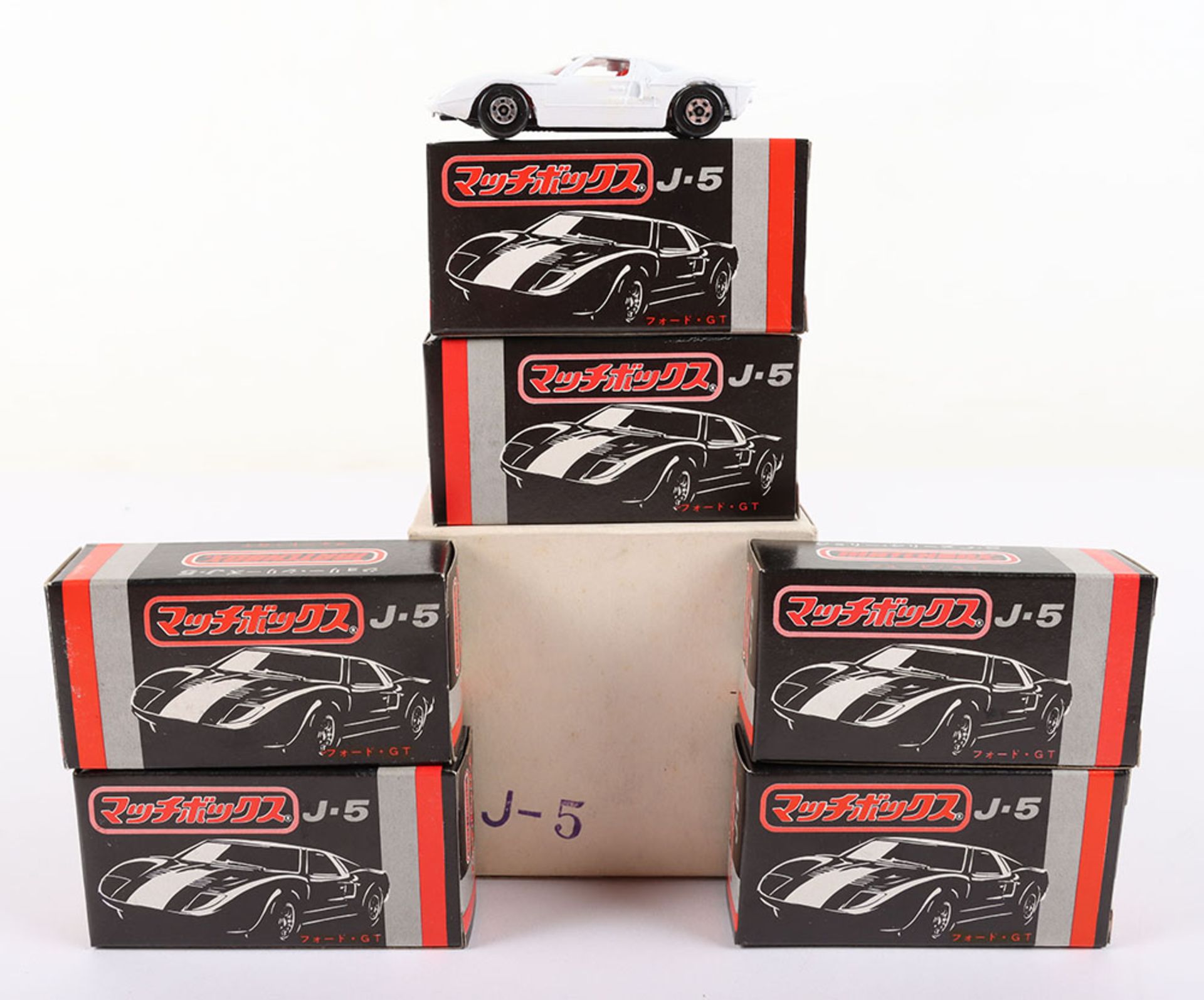 Matchbox Superfast Trade Box of six Japanese J-5 Ford GT