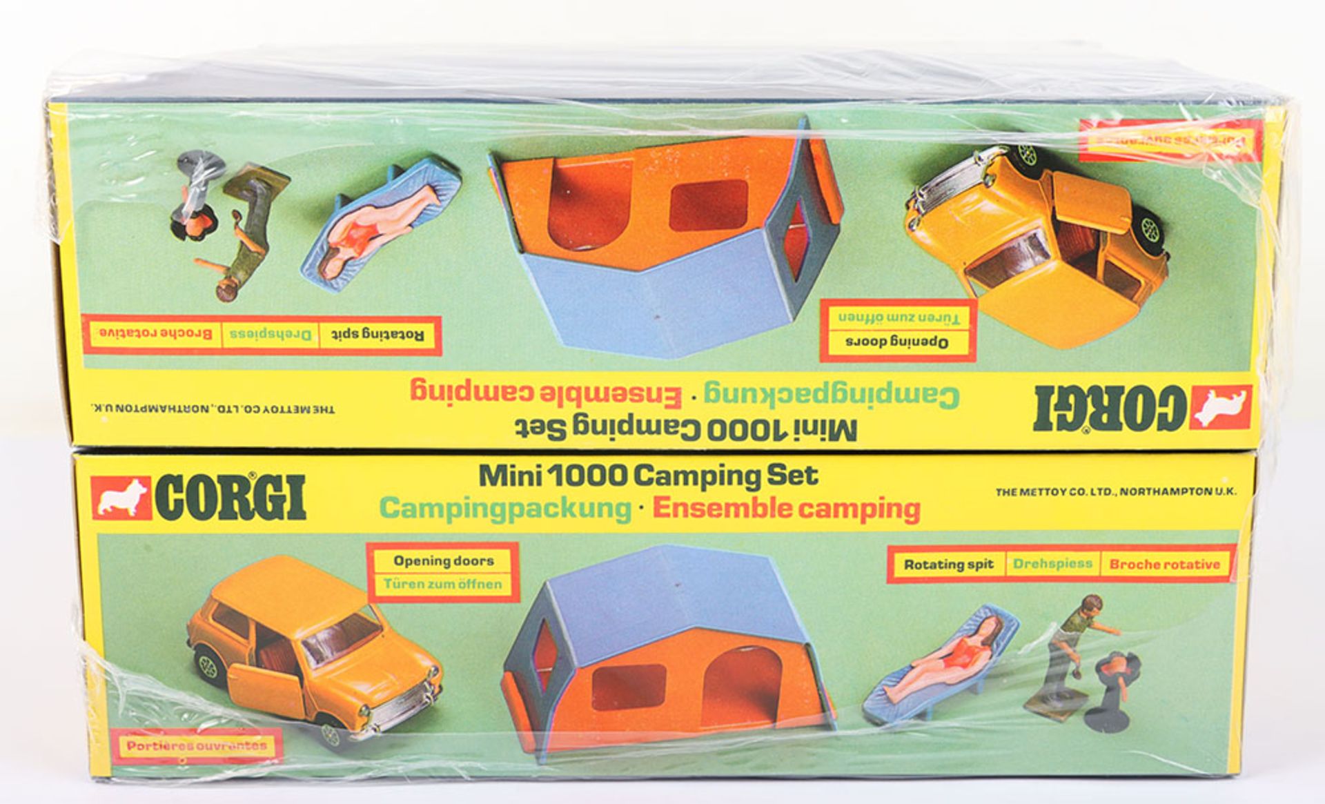 Scarce Corgi Trade Pack of four 38 Mini 1000 Camping sets - Bild 4 aus 6