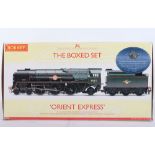Boxed Hornby R1038 00 gauge Orient Express set