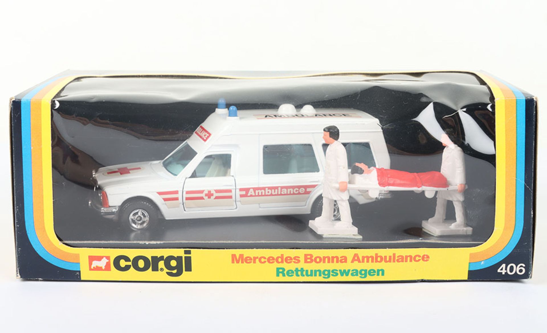 Corgi 406 Mercedes Bonna Ambulance