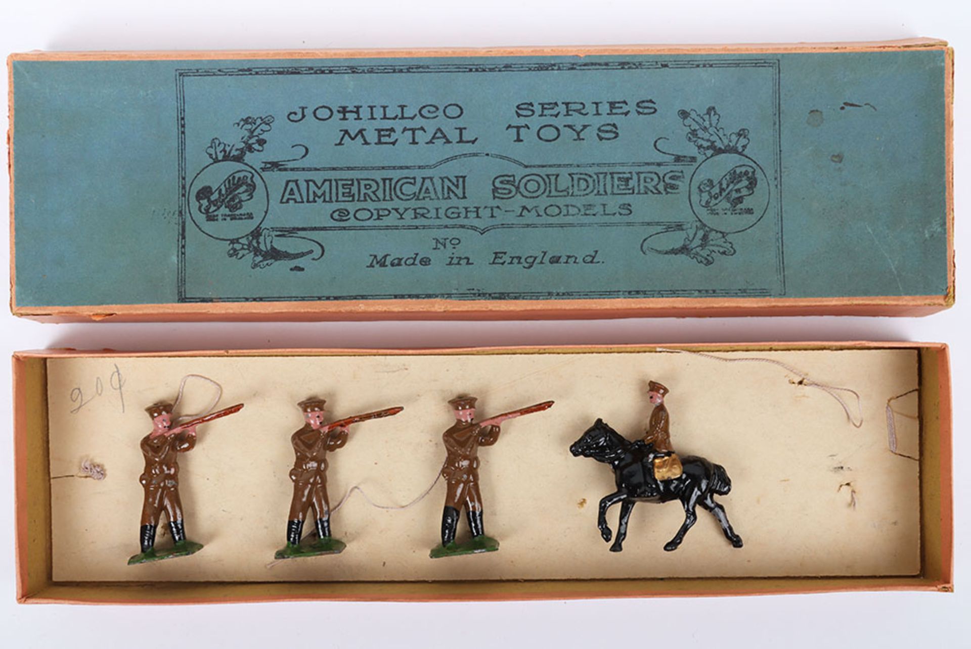 Johillco RARE early boxed set American Soldiers