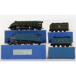 Two boxed Hornby Dublo A4 4-6-2 locomotives and tenders