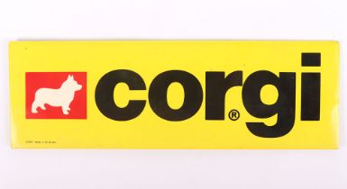Corgi Shop Tin Display Sign
