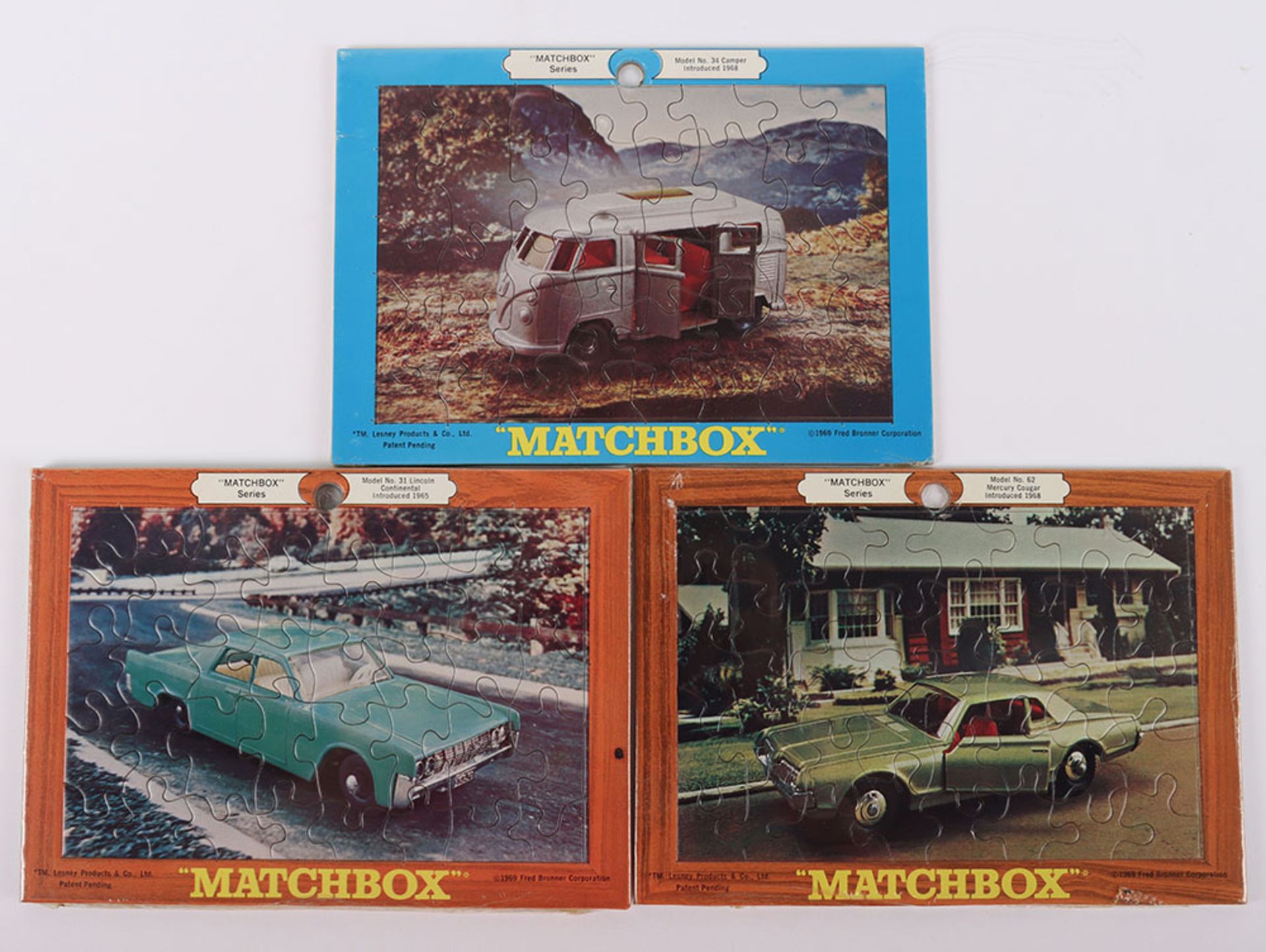 Scarce USA issue Matchbox Lesney Regular Wheels Jigsaw Puzzles - Image 4 of 5