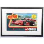 Corgi Whizzwheels New C159 Patrick Eagle 1973 Indianapolis Winner Racing Car original shop poster