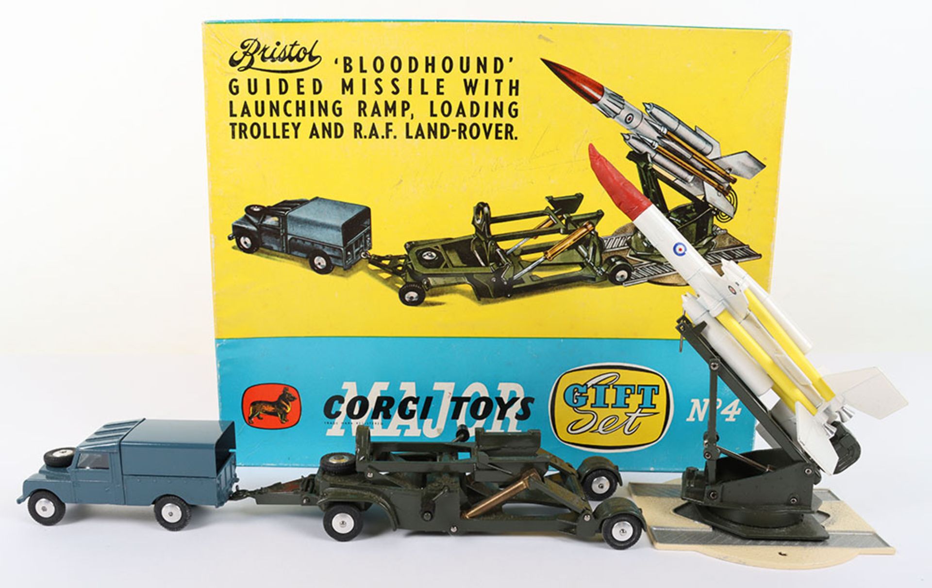 Corgi Major Toys Gift Set No 4 Bristol ‘Bloodhound’ guided missile with launching Ramp - Bild 2 aus 5