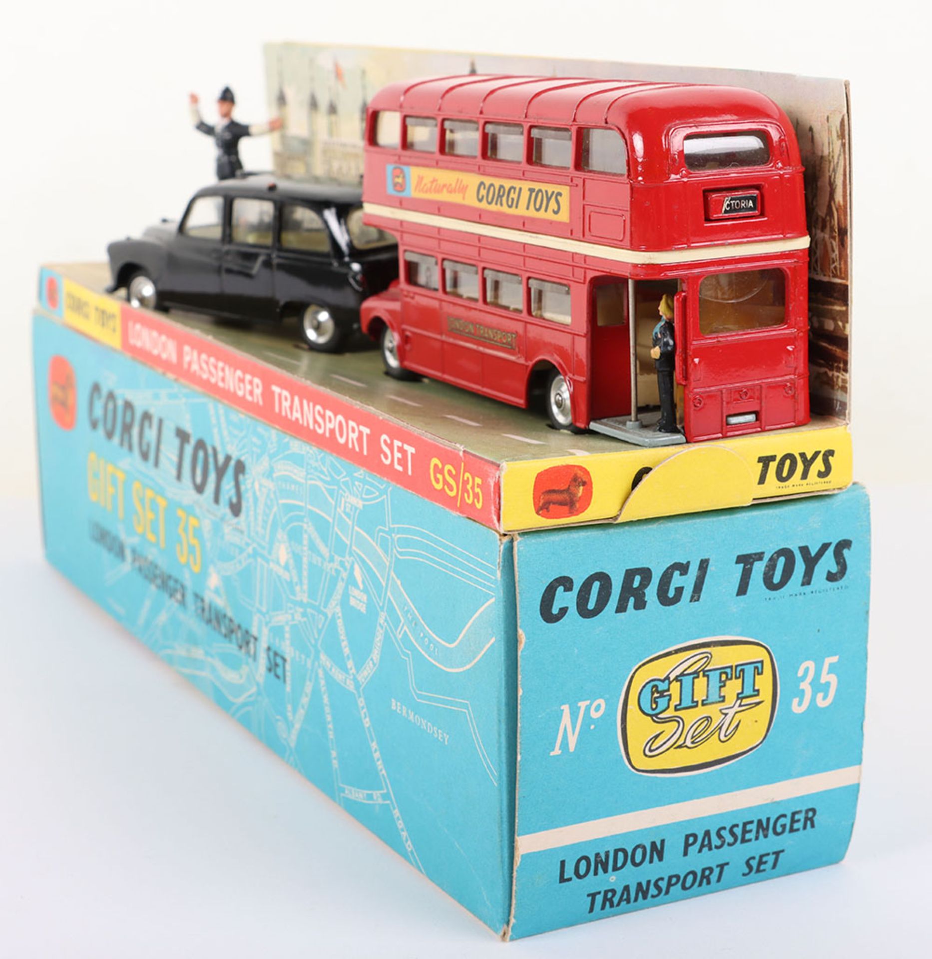 Corgi Toys Gift Set 35 London Passenger Transport Set - Bild 3 aus 6