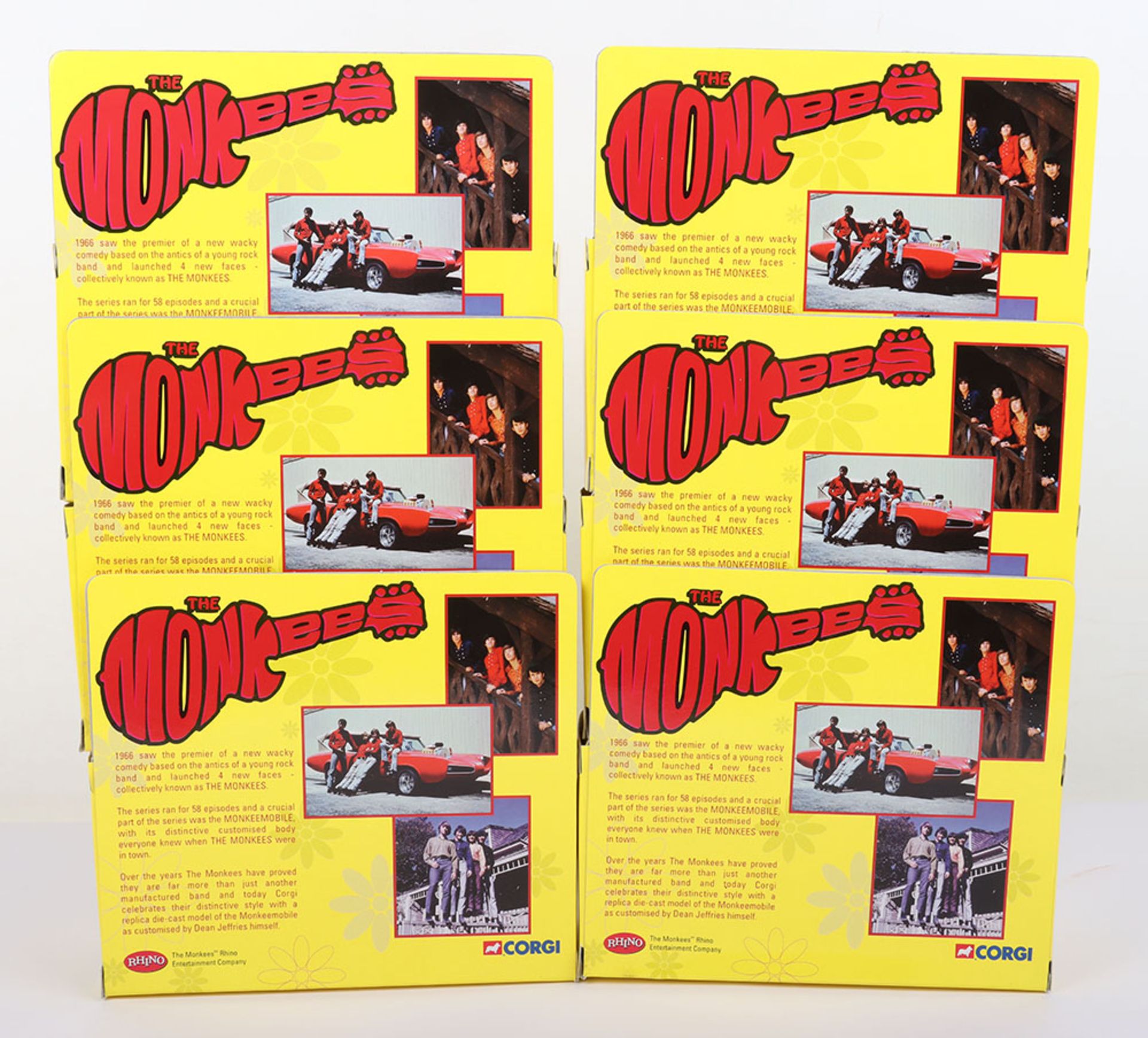 Corgi Trade Pack of six Monkees Monkeemobiles - Image 4 of 4