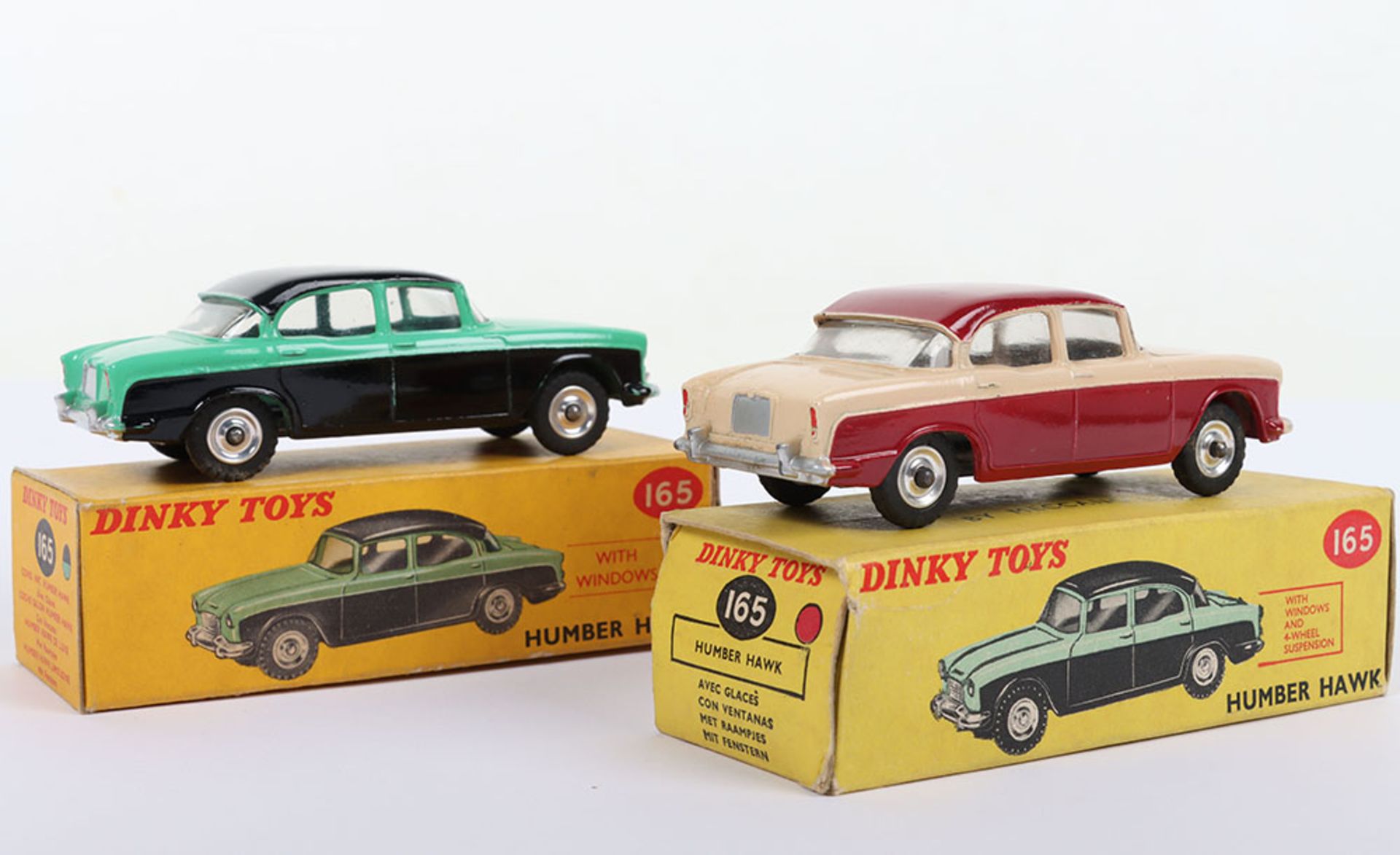 Two Dinky Toys 165 Humber Hawks - Image 2 of 3