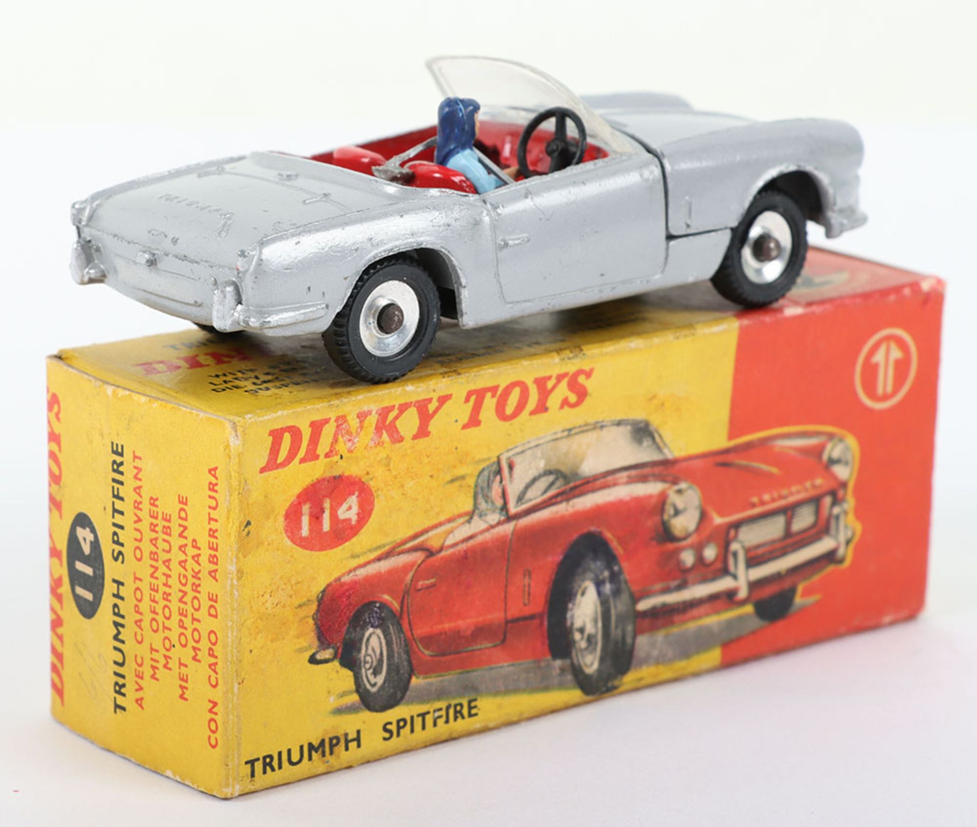 Dinky Toys 114 Triumph Spitfire Car - Image 2 of 3