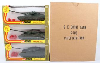 Corgi C903 Trade Pack of six Chieftain Tanks