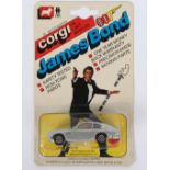 Corgi James Bond 40 Aston Martin DB5 on USA issue Punched card