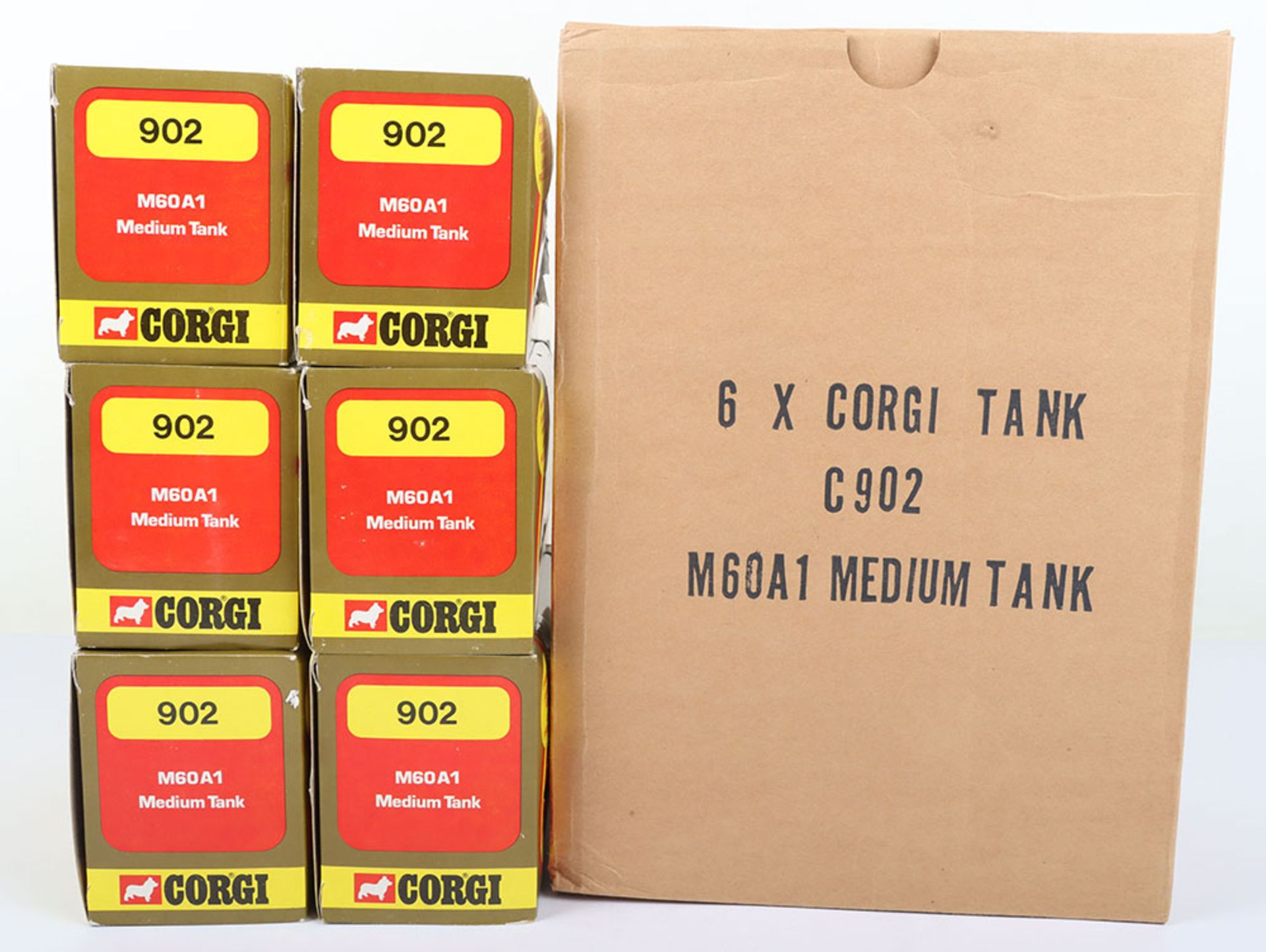 Corgi C902 Trade Pack of six M60 A1 USA Tanks - Image 2 of 4