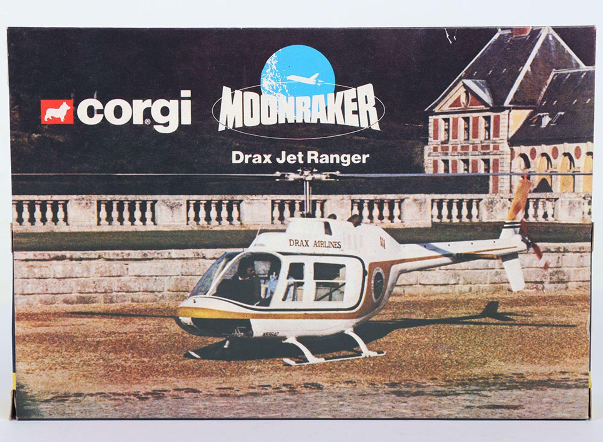 Corgi Toys 930 James Bond 007 Moonraker Drax Jet Ranger Helicopter - Bild 2 aus 3