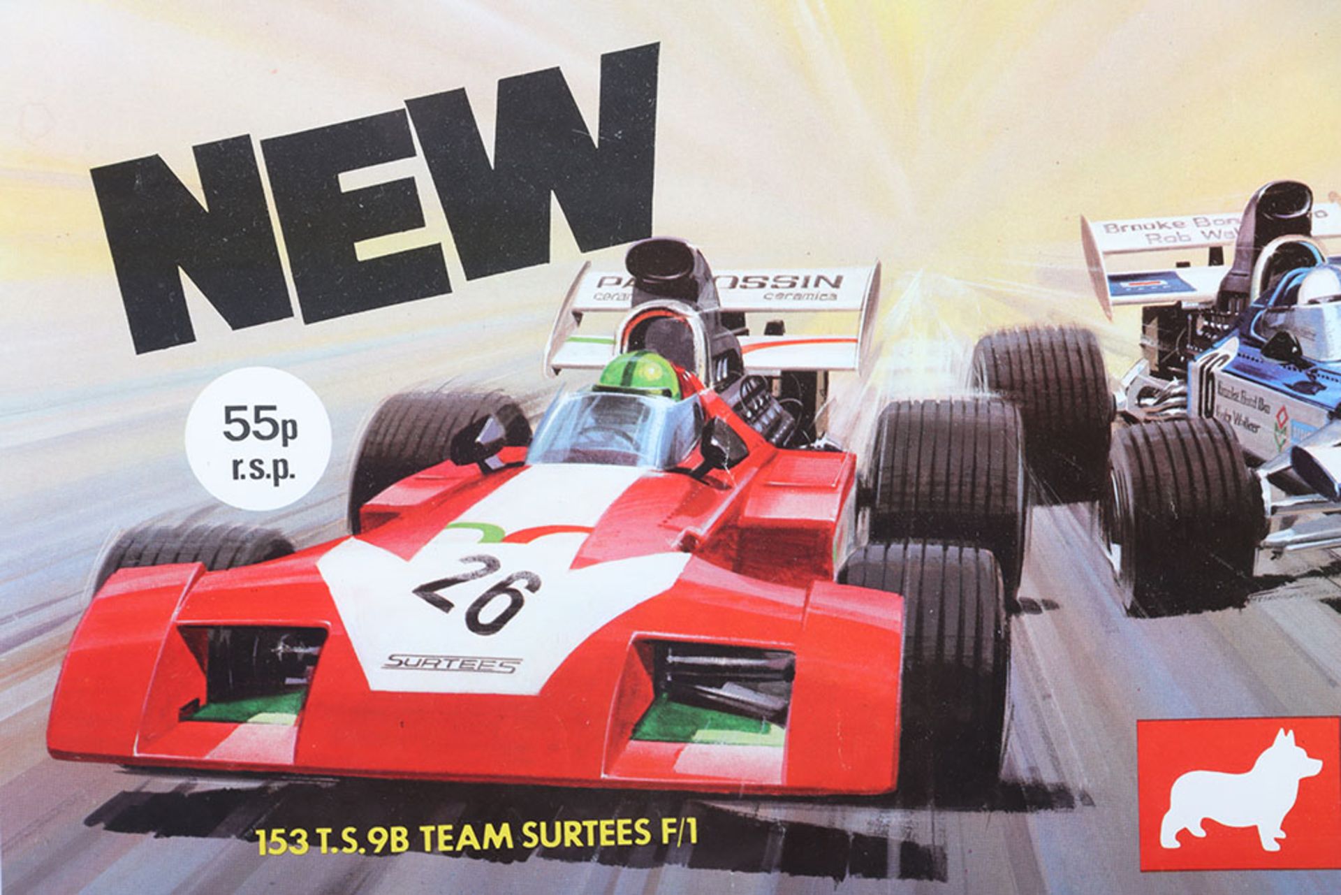 Corgi Whizzwheels 150 Surtees T.S.9 and 153 T.S.9B Team Surtees Formula 1 Racing Cars original Print - Image 3 of 3