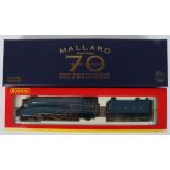 Hornby 00 gauge R2684 Limited Edition 70th anniversary 4-6-2 Mallard locomotive and tender