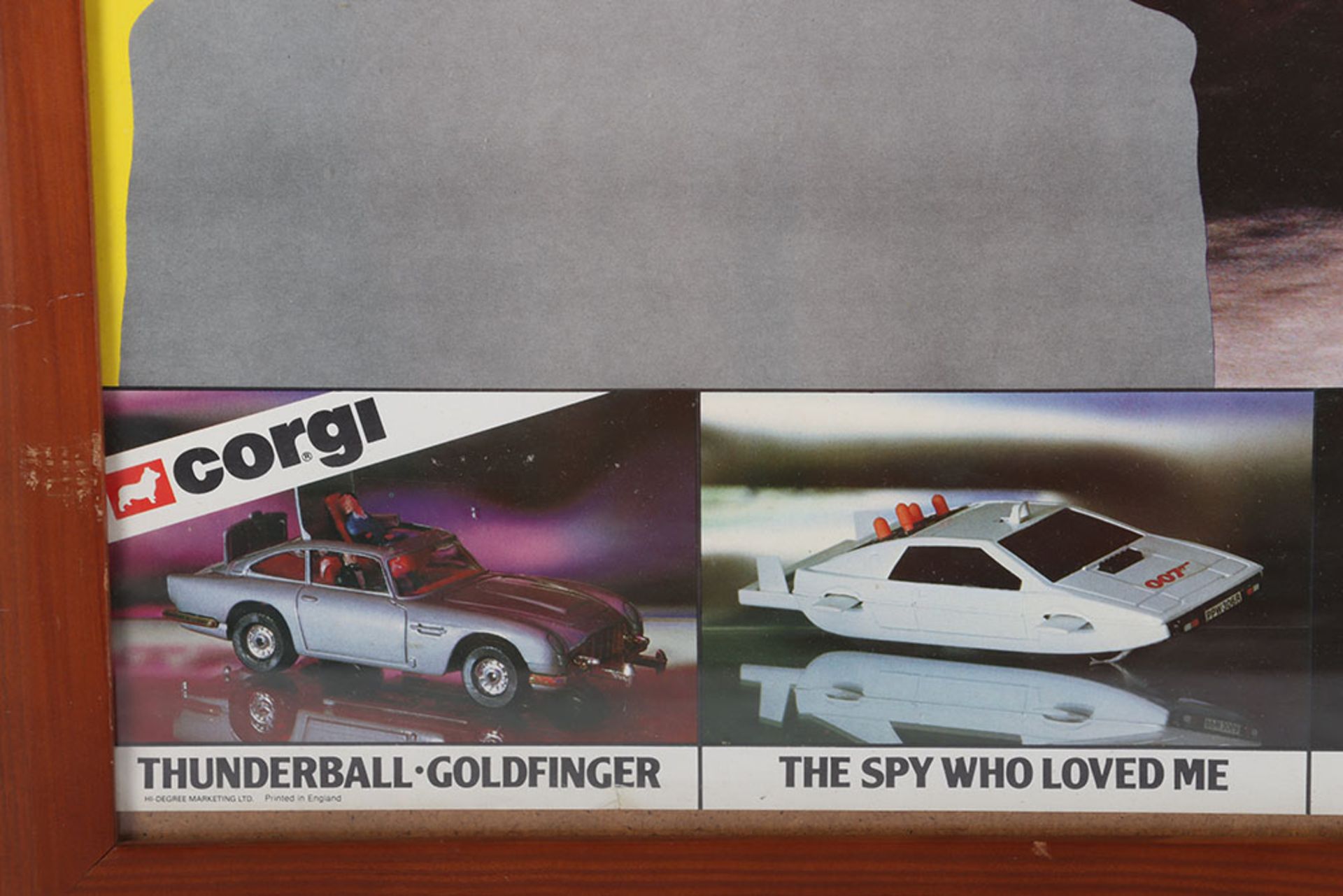 Scarce Corgi French James Bond 007 Citroen 2CV “ For Your Eyes only” Promotional Shop Poster - Image 5 of 6