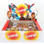 Scarce E4540 Corgi Juniors TV Film Related Shop Counter Display Twin Packs