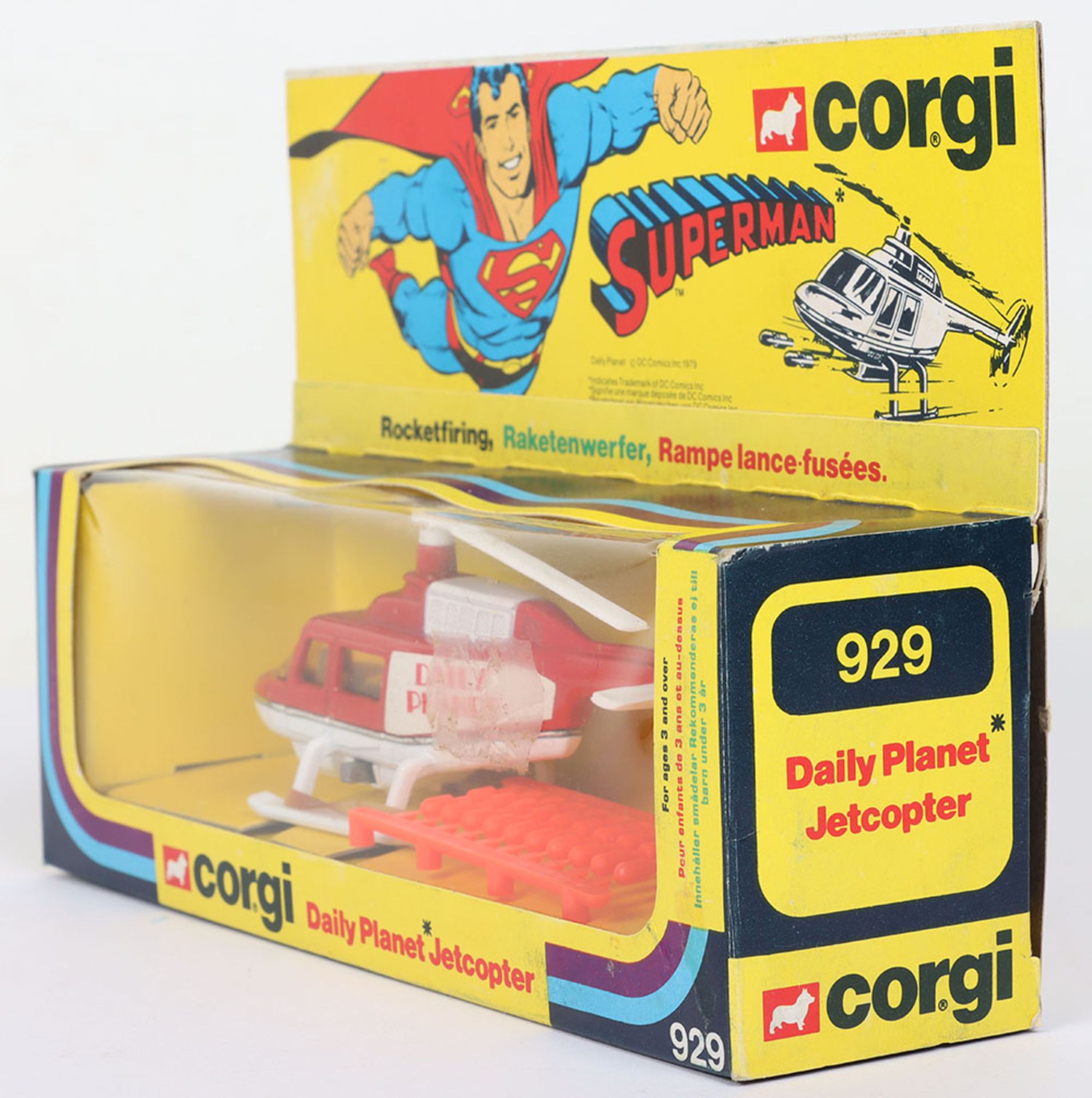 Corgi Toys 929 Superman Rocket firing Daily Planet Jetcopter - Bild 3 aus 3