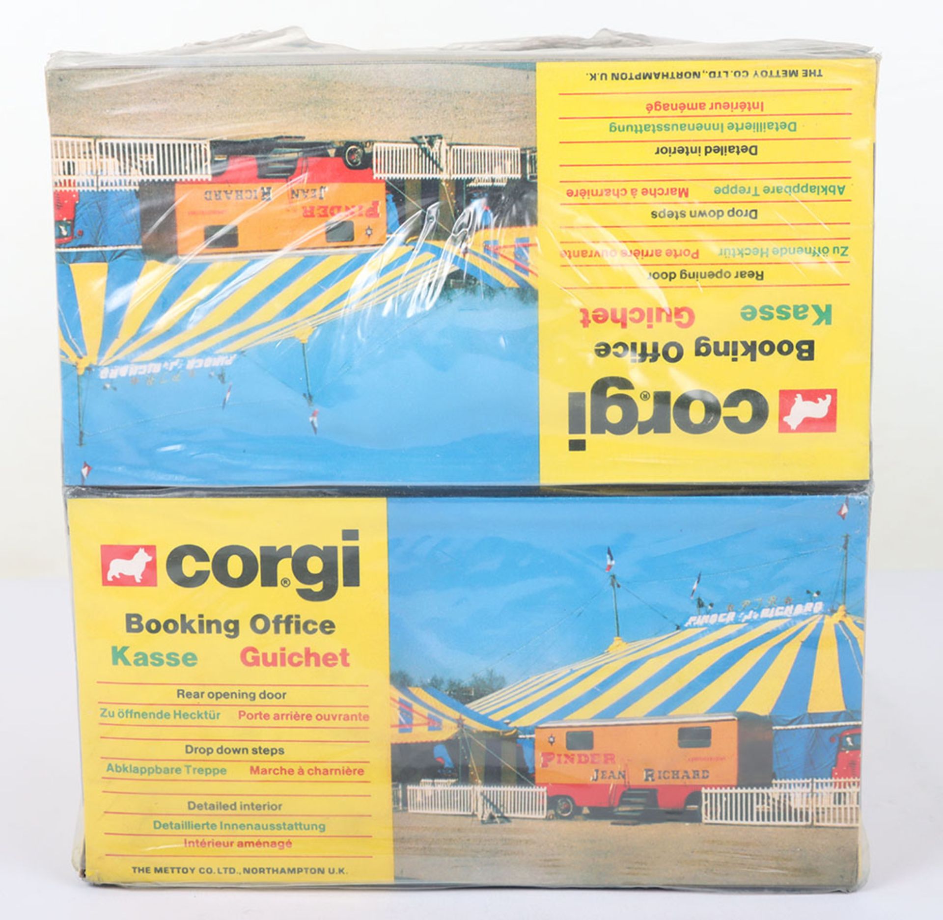 Corgi Trade Pack of six 426 Jean Richard Circus Booking Vans - Image 3 of 7